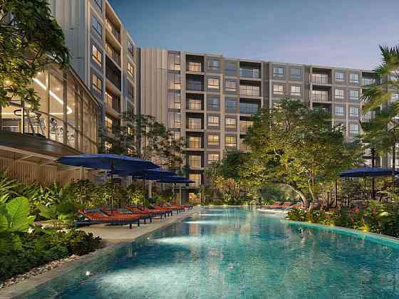 Apartment 2-room in Bang Tao Thailand area 34m²  Bang Tao