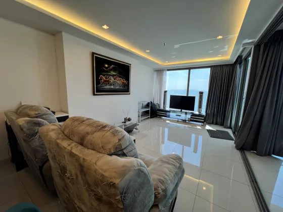 Apartment 3-room for sale 2+1 by the sea in Wongamat Thailand area 93m² 11 floor Wongamat