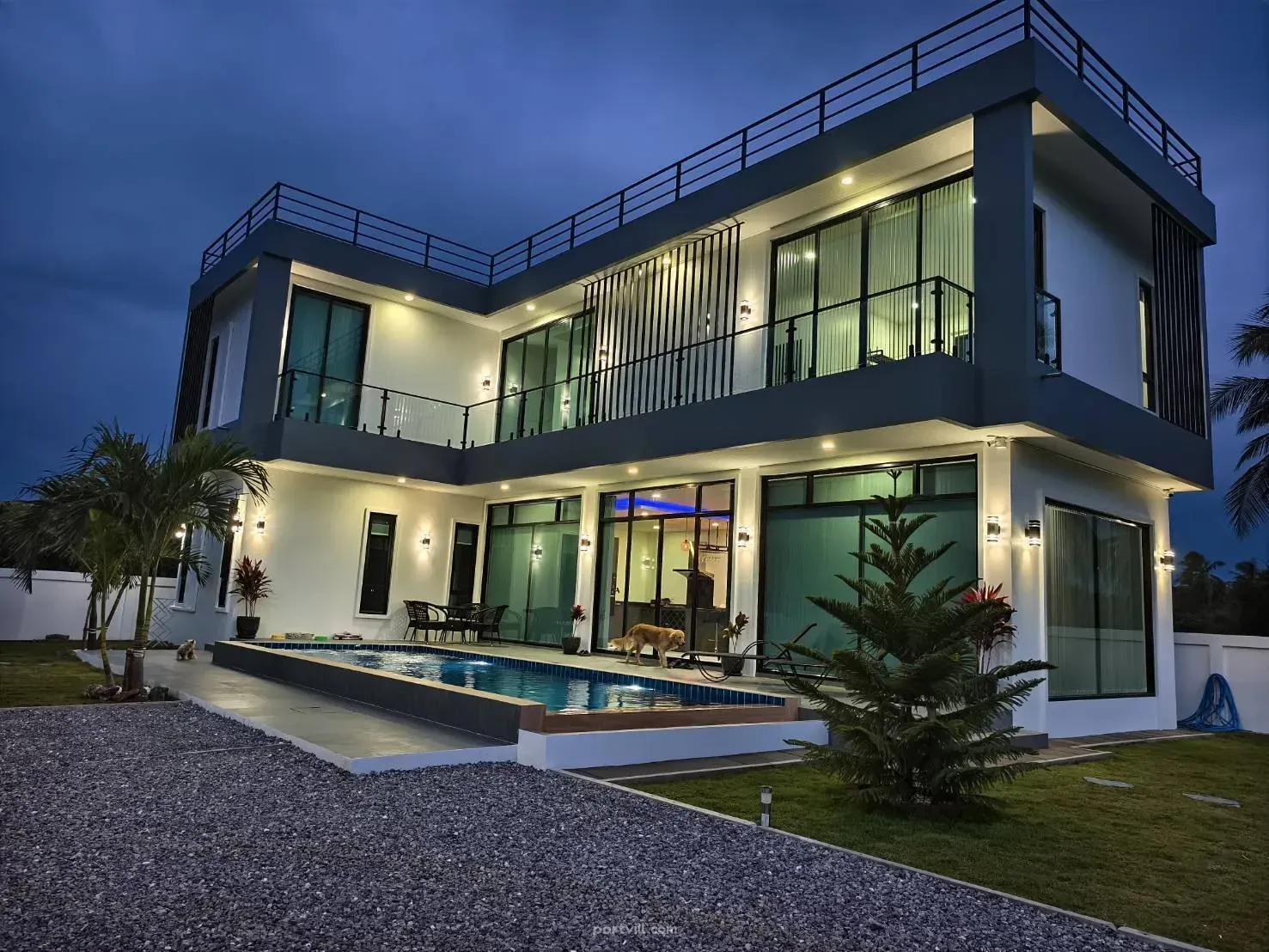 Villa en venta junto al mar en Sam Roi Yot Tailandia área 151m² 2 pisos Sam Roi Yot - foto 5