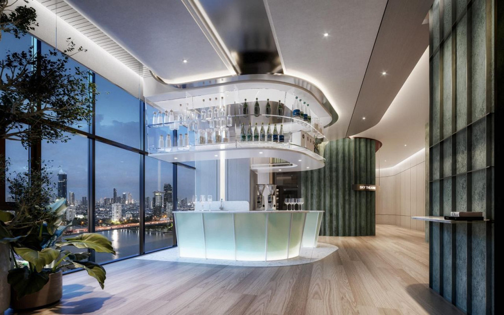 公寓  1室 在曼谷市中心 (Downtown Bangkok) 泰国 22.2平米 25层 - Nue Riverest Ratburana 曼谷市中心 (Downtown Bangkok) - 照片 8