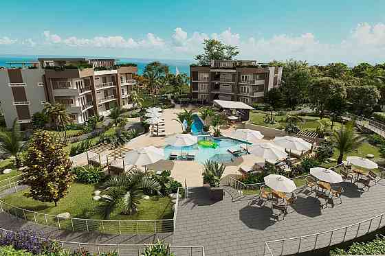 Apartment 3-room 2+1 by the sea in Samana Dominican Republic area 80m² 2 floor Samana