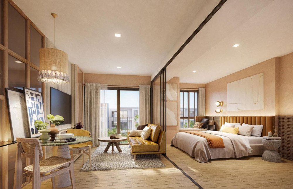 Mieszkanie 3-pokojowy na sprzedaż 2+1 nad morzem w Hua Hin Tajlandia powierzchnia 49.25m² 6 piętro w Cabanas Hua Hin - zdjęcie 15