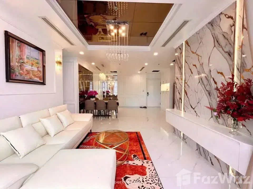 شقة  3 غرف  2+1  على النهر  في بين ثانه (مدينة هوشي منه)  فيتنام  108 متر مربع  الطابق 45 - Vinhomes Central Park بين ثانه (مدينة هوشي منه) - صورة 1