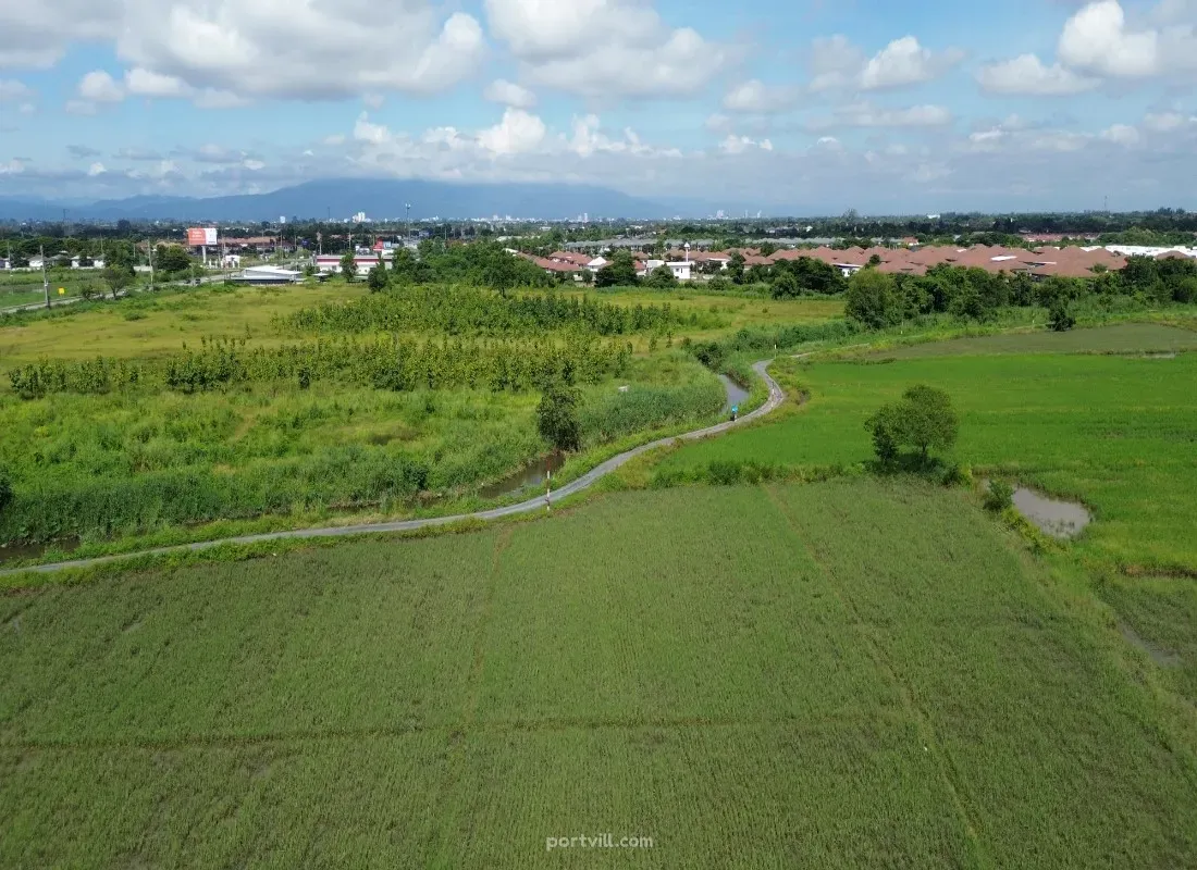 भूमि चियांग माई सिटी सेंटर में (Downtown Chiang Mai) थाईलैंड प्लॉट शहर की सीमा के भीतर 182400m²  चियांग माई सिटी सेंटर (Downtown Chiang Mai) - फ़ोटो 9