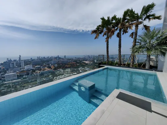 Apartment 2-room for sale 1+1 by the sea in Jomtien Thailand area 34m² in Copacabana Coral Reef Jomtien Jomtien