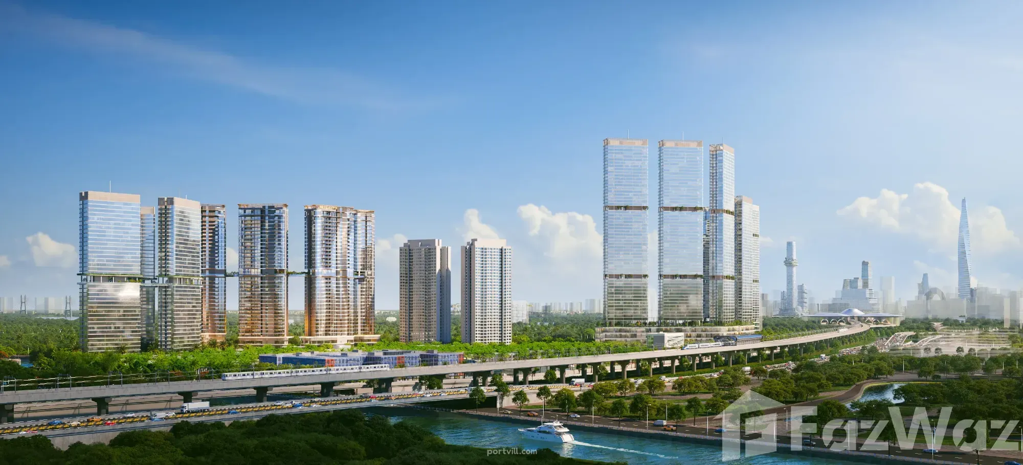 Пәтер 4 бөлмелі 3+1 an phu (undefined)да Вьетнам 115м²  - Palm City An Phu (undefined) - фото 6