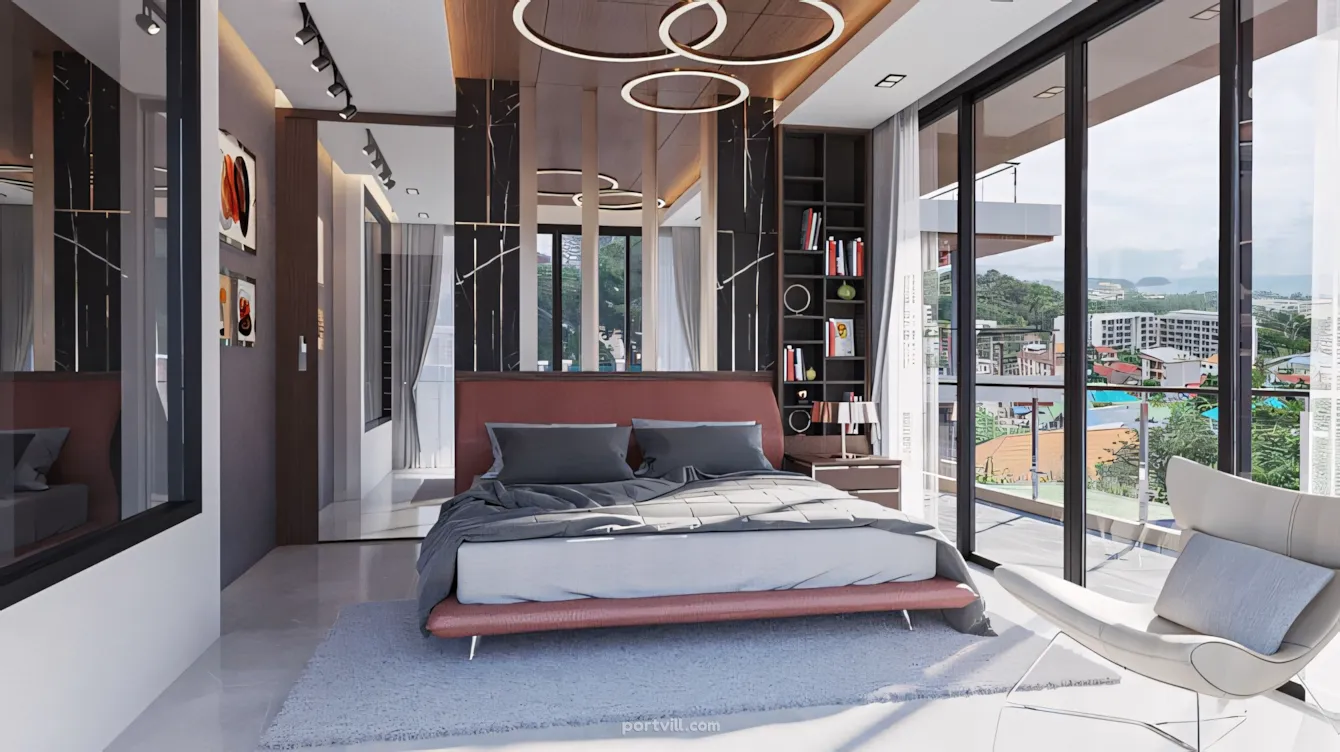Villa by the sea in Karon Thailand area 530m² 3 floors Karon - foto 11