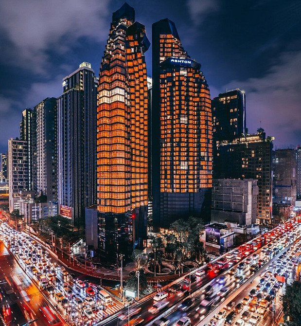 公寓  3室 2+1 在曼谷市中心 (Downtown Bangkok) 泰国 59平米 45层 - Ashton Rama 9 曼谷市中心 (Downtown Bangkok) - 照片 1