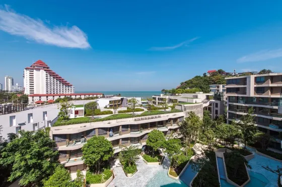 Appartement 3-kamer 2+1 aan zee in Khao Takiab Thailand 64m² 5e verdieping in  Veranda Residence Hua Hin Khao Takiab