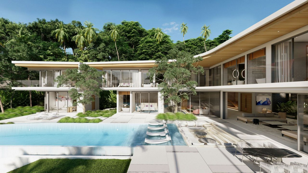 Villa deniz kenarında Karon'da Tayland 1750m² alan 2 katlı Karon - fotoğraf 3