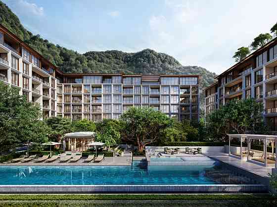 Apartment 2-room 1+0 studio in Kamala Thailand area 68m²  Kamala