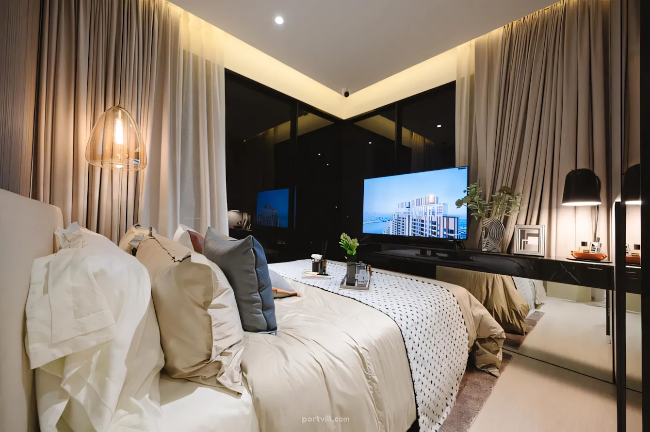 Apartment 1-room for sale in Downtown Bangkok Thailand area 22.2m² 25 floor in Nue Riverest Ratburana Downtown Bangkok - foto 16