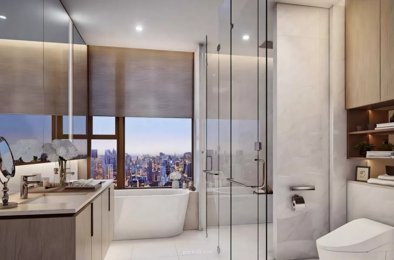 Apartment 2-room for sale 1+1 in Sukhumvit Thailand area 47m² 32 floor in Mulberry Grove Sukhumvit Sukhumvit - foto 8