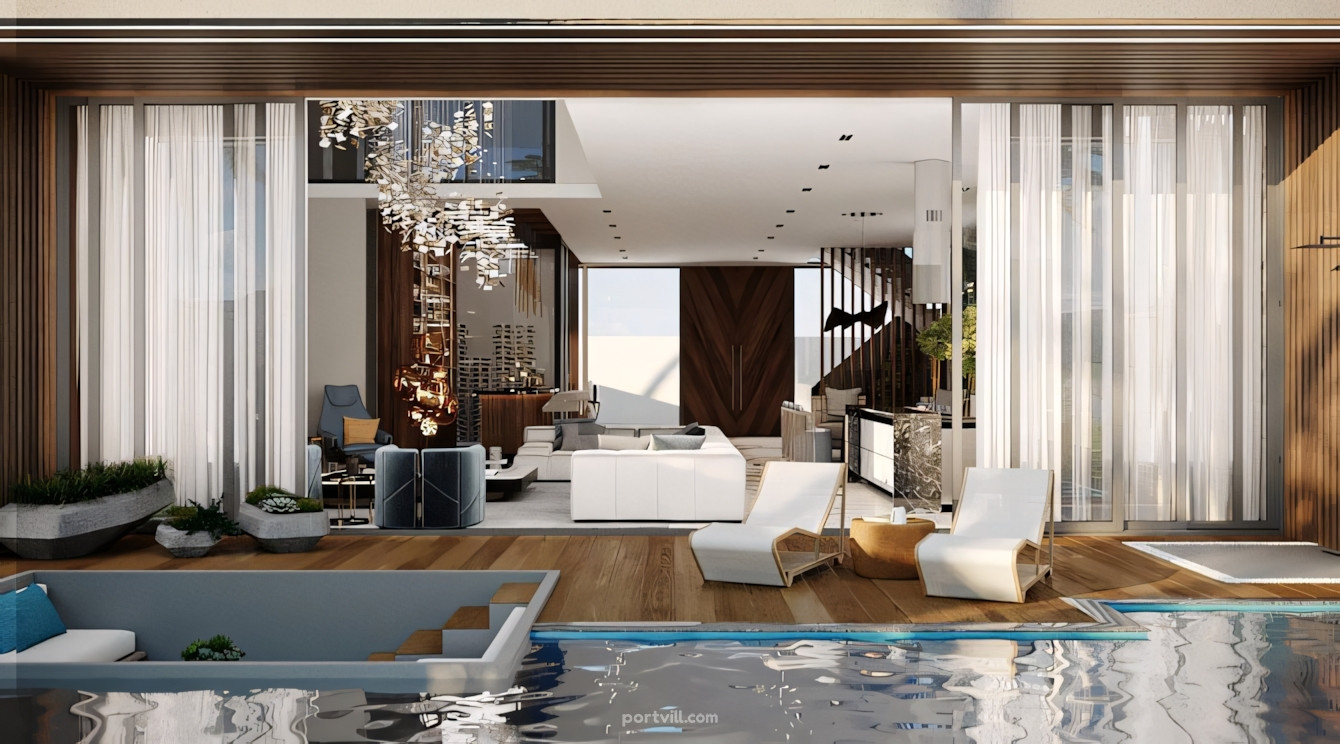 Villa dağlarda Chalong'da Tayland 656m² alan 3 katlı Chalong - fotoğraf 9