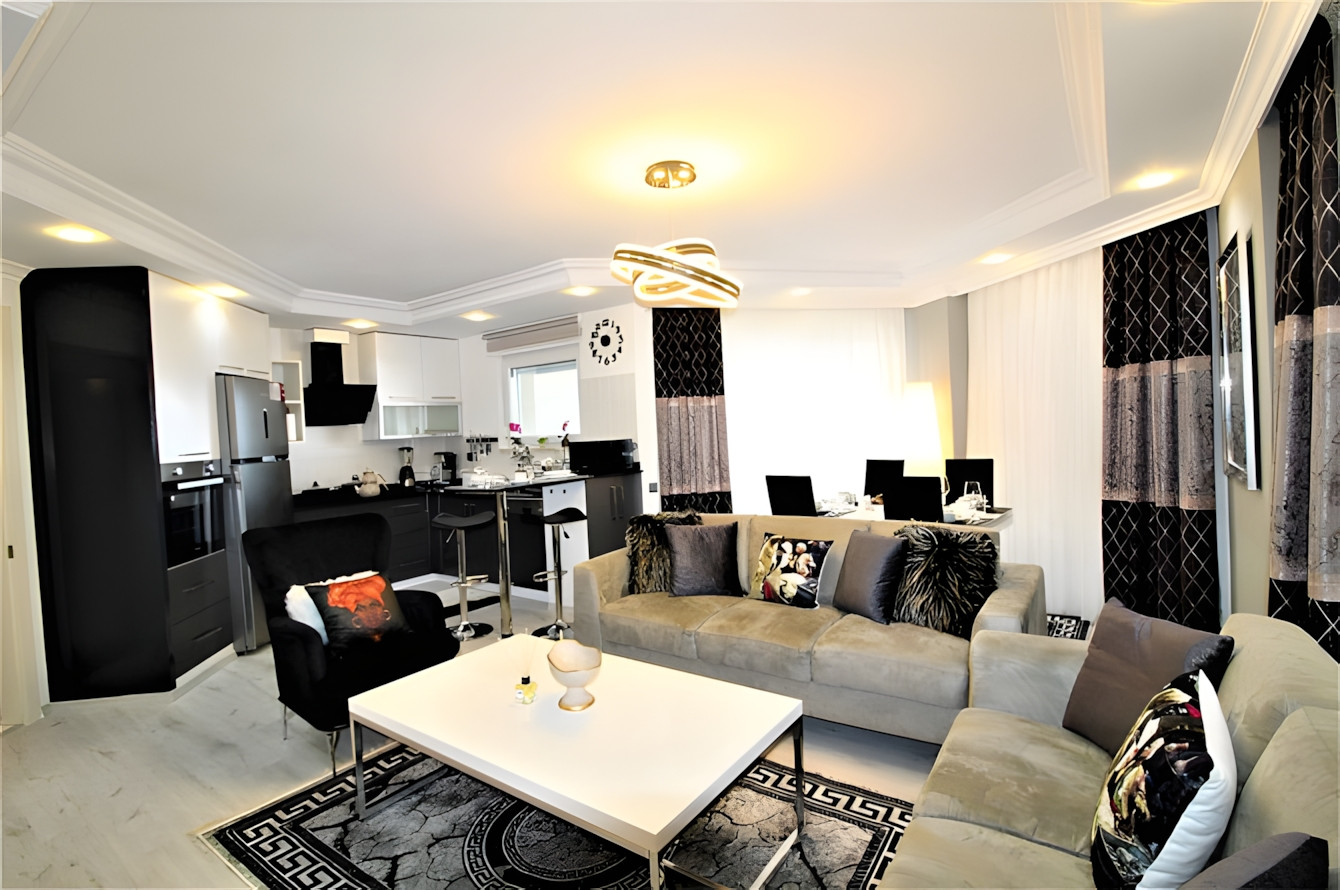 Apartment 3-room for sale 2+1 by the sea in Cikcilli (Alanya) Turkey area 120m² 5 floor Cikcilli (Alanya) - photo 4