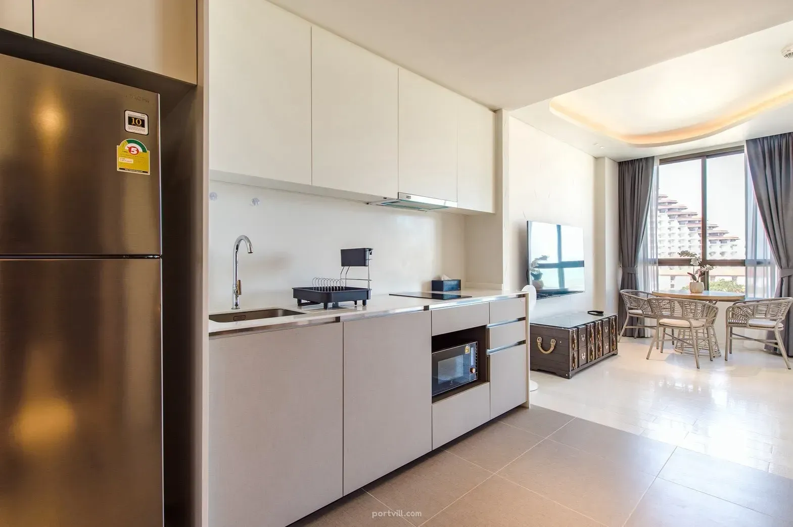 آپارتمان  3 خوابه  2+1  در کنار دریا  در کائو تاکیاب (Khao Takiab)  تایلند  64 متر  طبقه 5  -  Veranda Residence Hua Hin کائو تاکیاب (Khao Takiab) - عکس 8