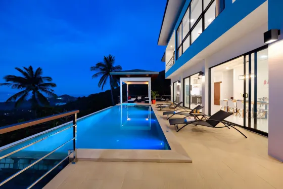 вила на море на Маенам (Mae Nam) Тайланд площ 330м² 2-етажен Маенам (Mae Nam)