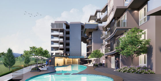 Apartment 2-room 1+0 studio by the sea in Kathu Thailand area 37m²  Kathu