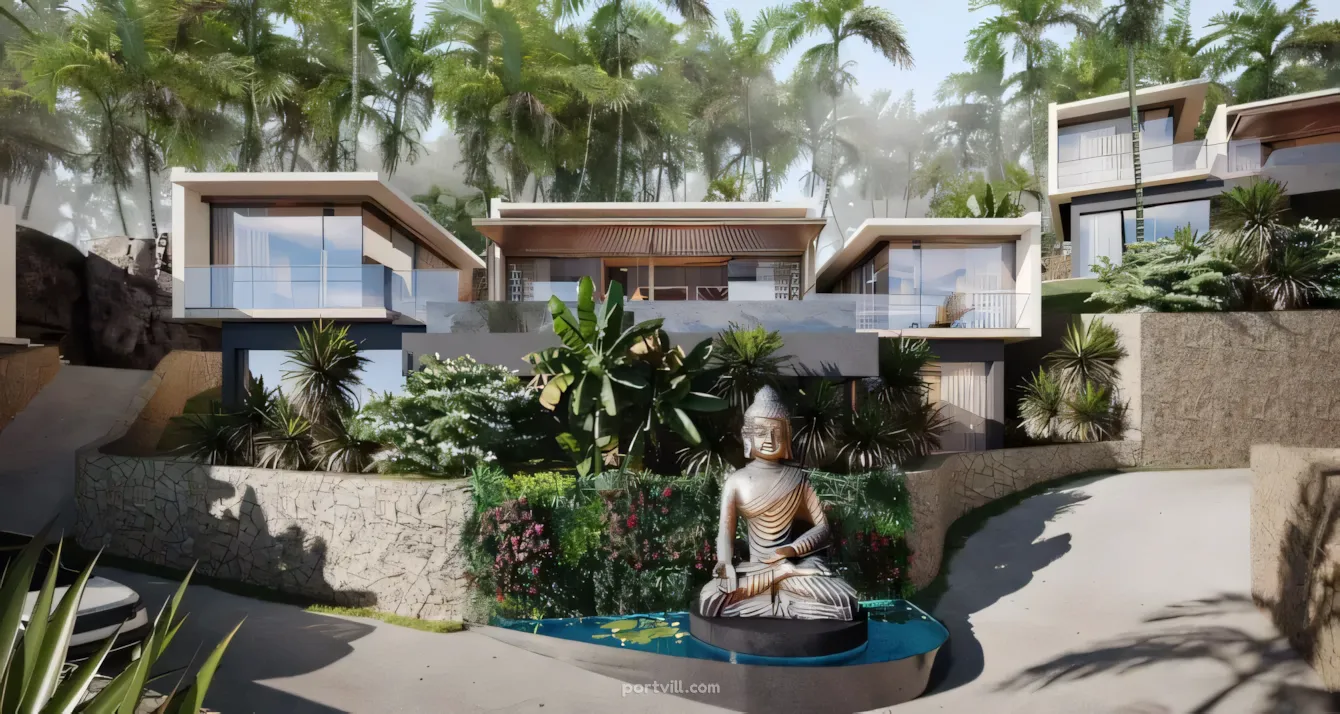 Villa en venta en Surat Thani Central Tailandia área 361m² 2 pisos Surat Thani Central - foto 3