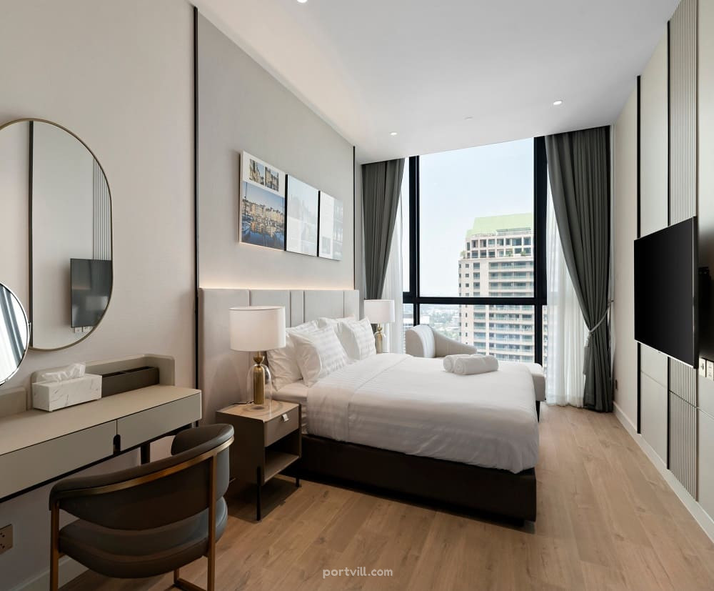 شقة  4 غرف  3+1  على البحيرة  في ساثون (Sathorn)  تايلاند  100.5 متر مربع  - Supalai Icon Sathorn ساثون (Sathorn) - صورة 3