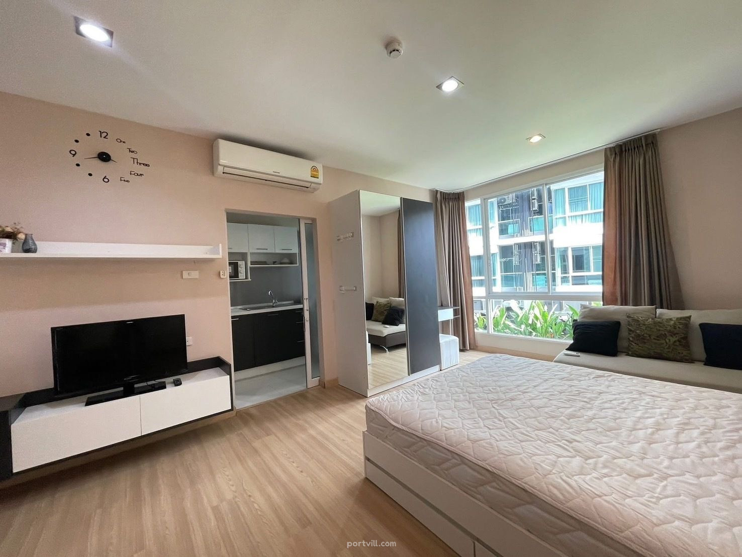 아파트 2실 매매 1+1 창클란에 (Chang Khlan) 태국 면적 30.5m² 2층  One Plus Khlong Chon 2에서 창 클란 - 사진 2
