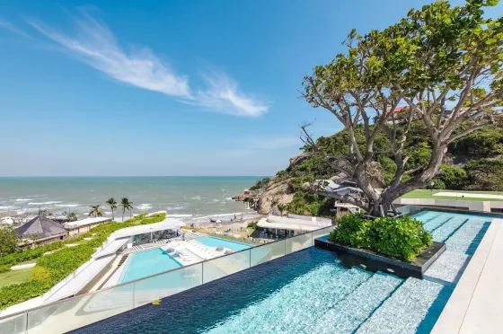 Appartement 3-kamer 2+1 aan zee in Khao Takiab Thailand 64m² 5e verdieping in  Veranda Residence Hua Hin Khao Takiab