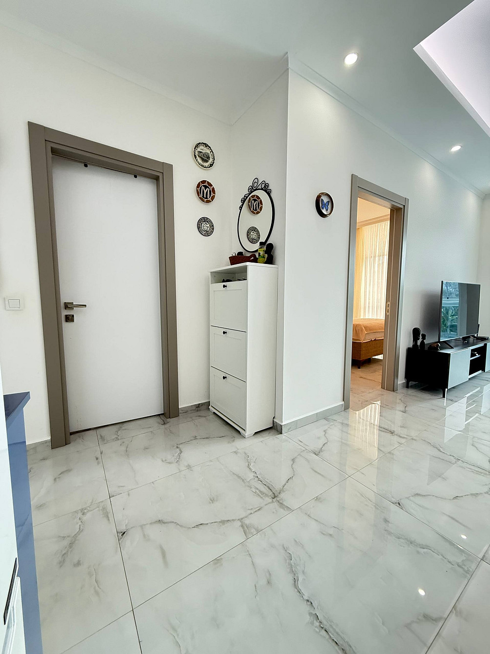آپارتمان 1-خوابه 1+1 در کنار دریا در آلانیا (محمودلار) ترکیه 55م² 1 طبقه Blu Tower آلانیا - عکس 7