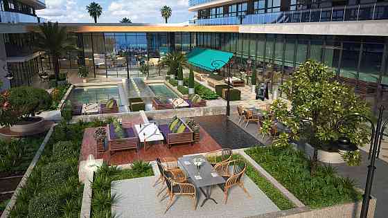 Apartment 1-room 1+0 studio by the sea in Batumi Georgia area 64m² 1 floor Batumi