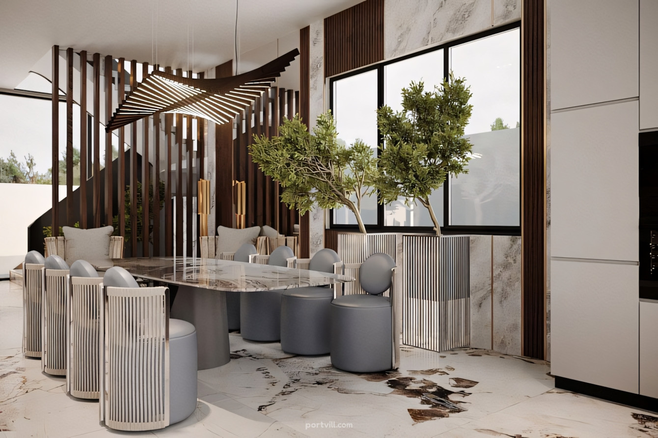 Villa dağlarda Chalong'da Tayland 656m² alan 3 katlı Chalong - fotoğraf 17