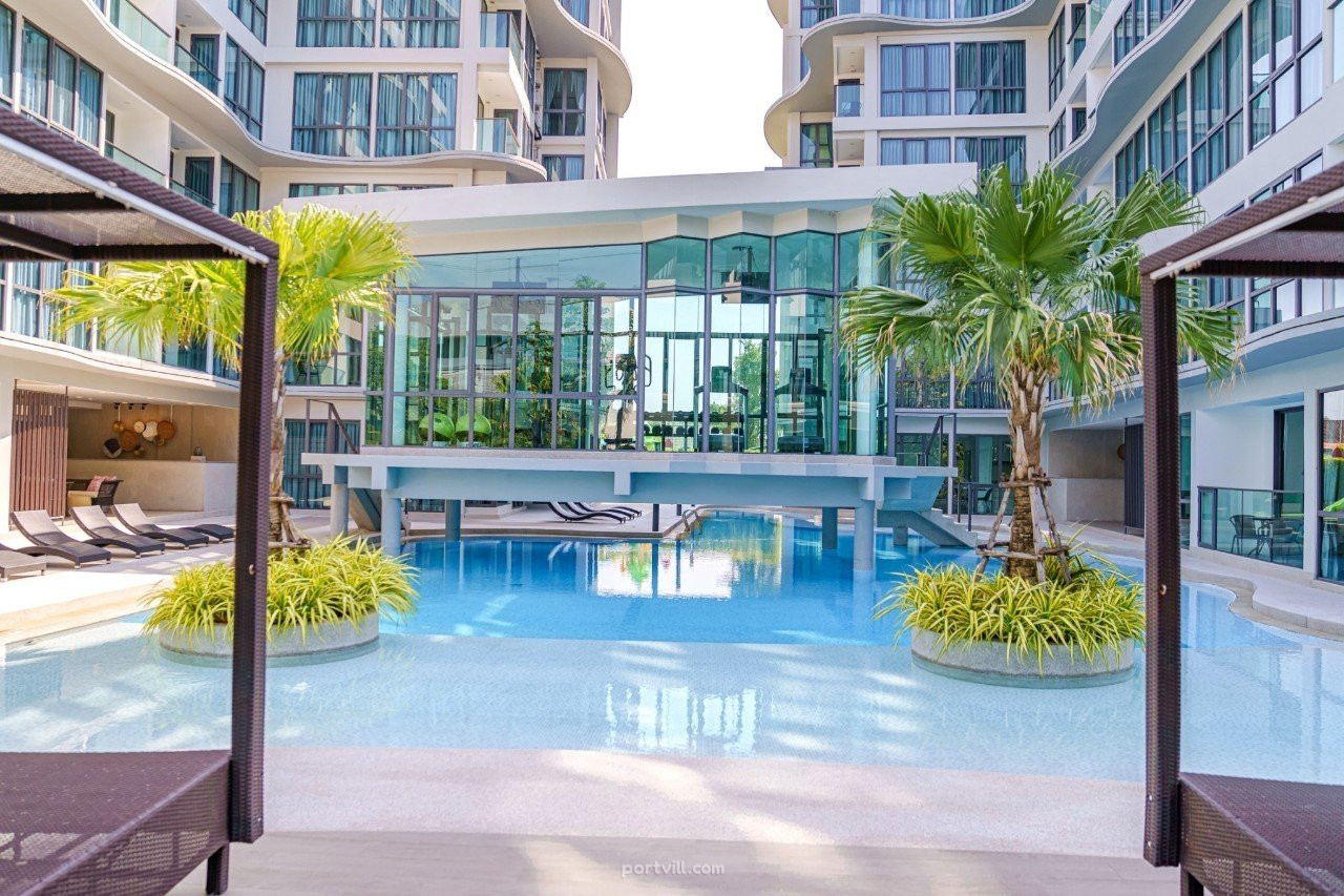 Appartement 3-kamer 2+1 aan zee in Bang Saray Thailand 63.2m² 3e verdieping Bang Saray - foto 1