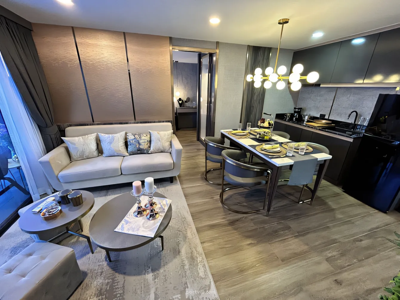 Apartment 3-room for sale 2+1 by the sea in Bang Saray Thailand area 54m² 7 floor Bang Saray - foto 9