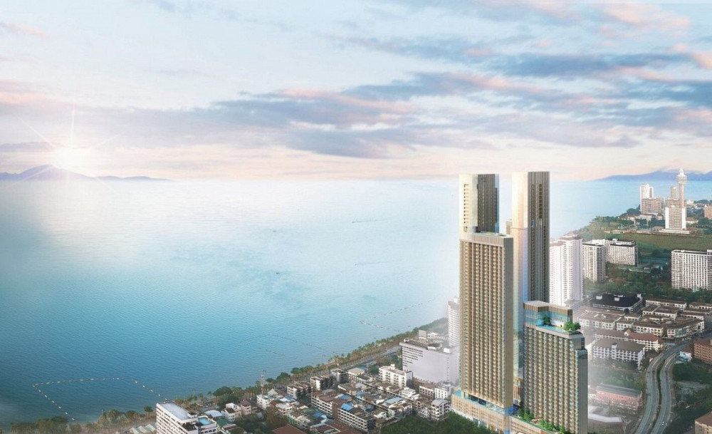 شقة  2 غرف  1+1  في جومتين (Jomtien)  تايلاند  40.8 متر مربع  الطابق 35  - Skypark Lucean Jomtien جومتين (Jomtien) - صورة 1