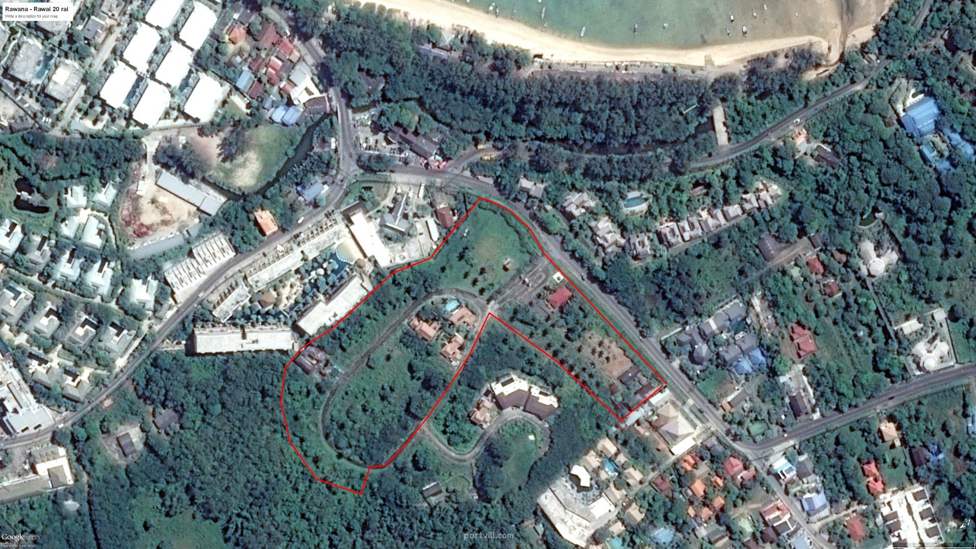 Terreno vicino al mare a Rawai Thailandia lotto al resort 32500m²  Rawai - foto 4