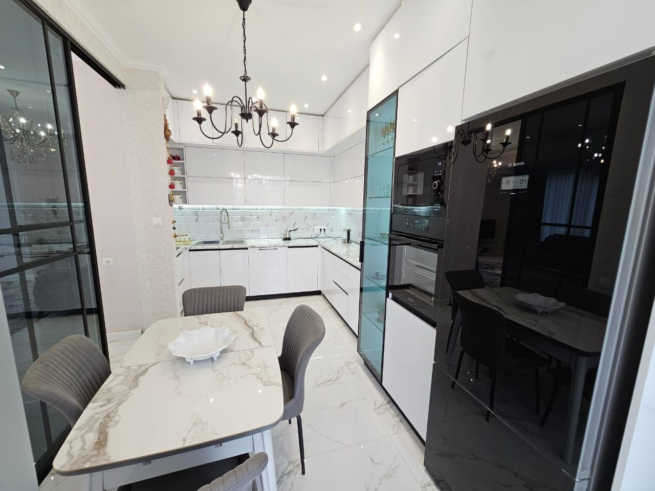 Апартамент 4-стайни 3+1 в Тбилиси (Крцаниси) Грузия площ 150м² 7 етаж Централен Тбилиси - снимка 11