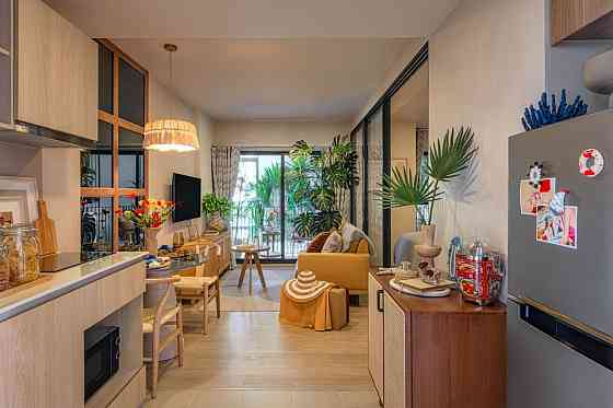 Квартира 3-комнатная 2+1 у моря в Хуахине (Hua Hin) Таиланд площадь 49.25м² 6 этаж в Cabanas Хуахин (Hua Hin)