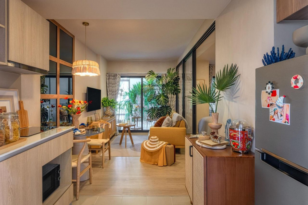 Mieszkanie 3-pokojowy na sprzedaż 2+1 nad morzem w Hua Hin Tajlandia powierzchnia 49.25m² 6 piętro w Cabanas Hua Hin - zdjęcie 5