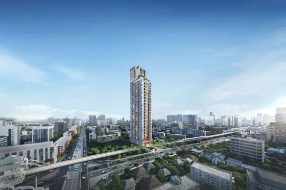 Apartment 1-room for sale 1+0 studio in Ratchathewi Thailand area 41m² Ratchathewi