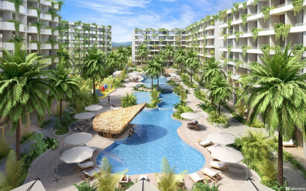 Apartment 1-room for sale 1+0 studio in Phuket Town Thailand area 102m²  Layan Beach - photo 1