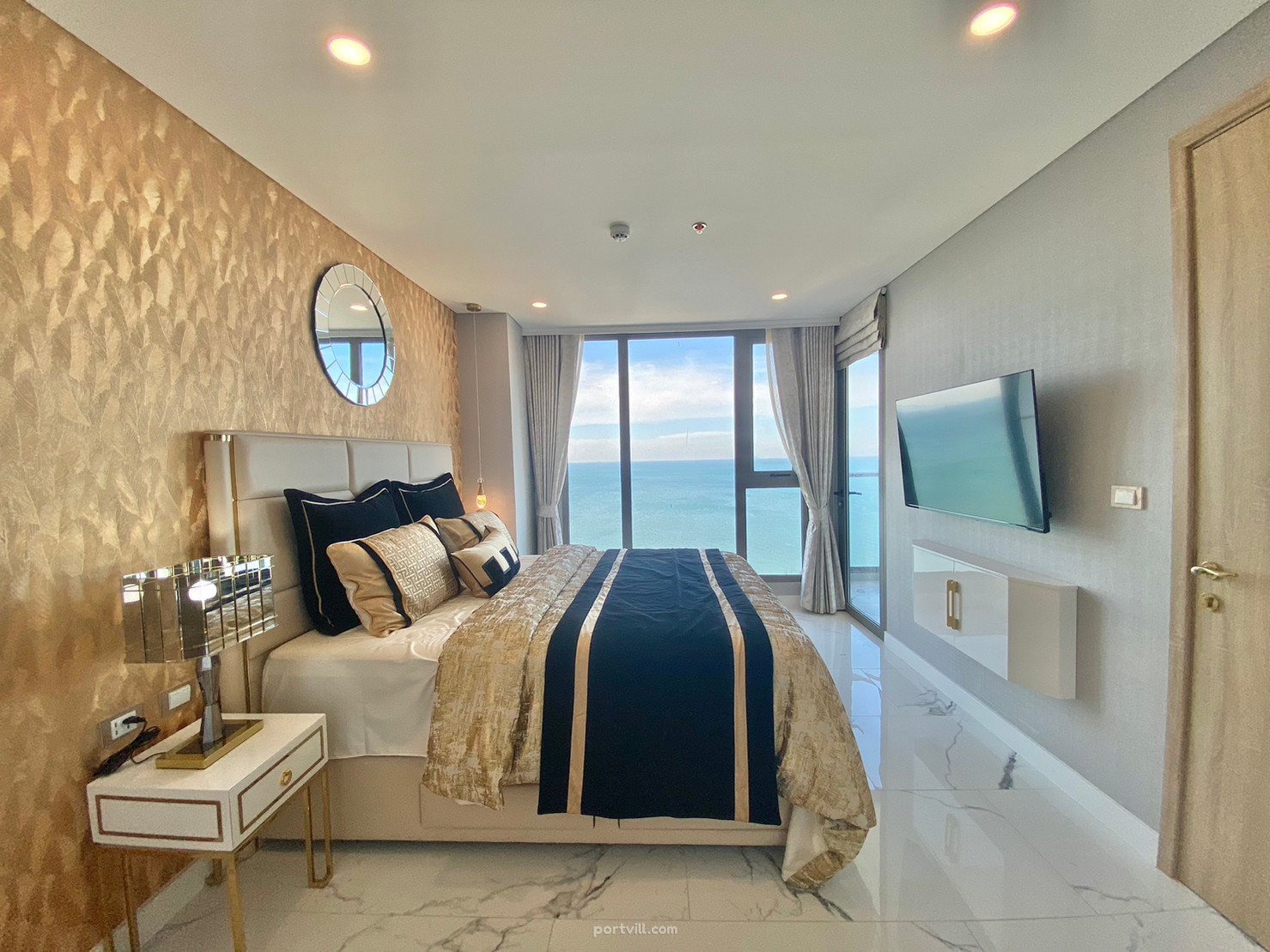 Апартамент 2-стаен 1+1 на море в Джомтиен (Jomtien) Тайланд площ 79 м²  Джомтиен (Jomtien) - снимка 10