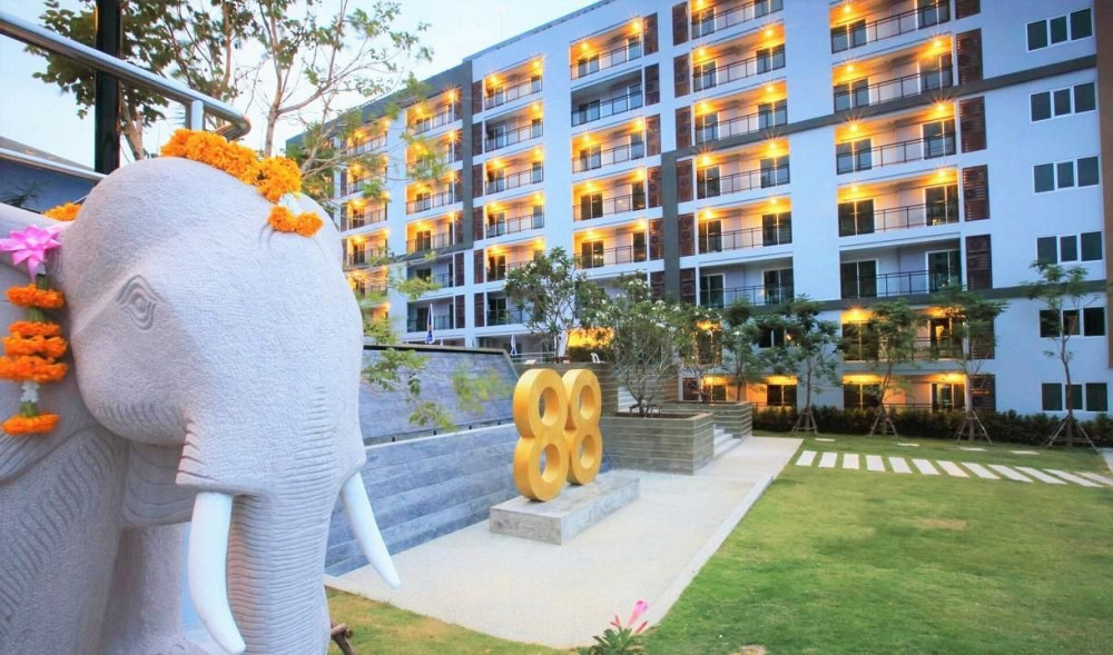 Appartement 2-kamer 1+1 in het Centrum van Prachuap Khiri Khan Thailand 40.93m² 6e verdieping in THE 88 Condo Huahin Centrum van Prachuap Khiri Khan - foto 6