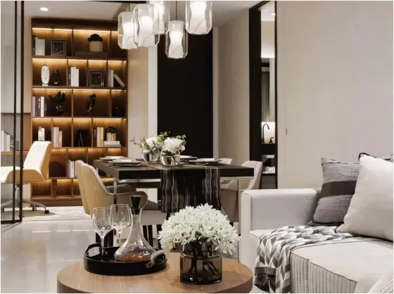شقة  3 غرف  2+1  في ساثون (Sathorn)  تايلاند  70.57 متر مربع  الطابق 27  - Tait Sathorn 12 ساثون (Sathorn)