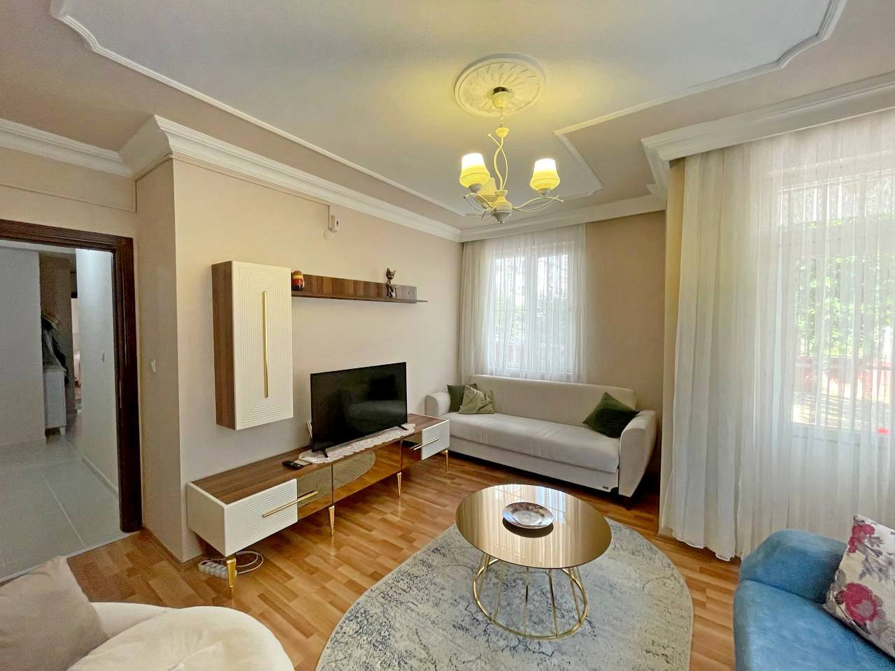 อพาร์ตเมนต์  3 ห้องนอน  2+1  ที่ Муратпаша ตุรกี พื้นที่ 80ม² ชั้น 1 มูรัตปาสา - รูปภาพ 10