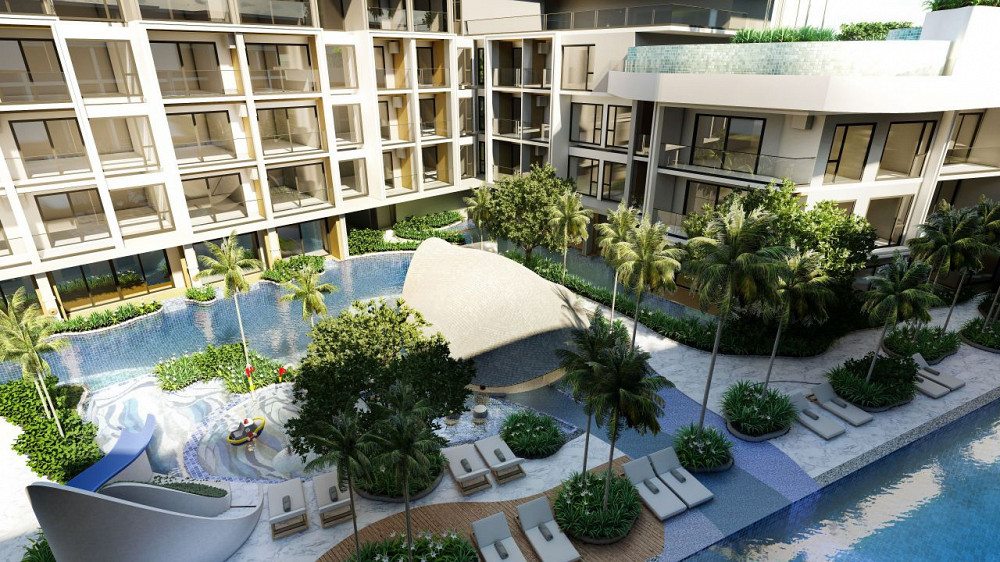Appartement 1 pièces studio 1+0 au bord de la mer à Nai Thon Thaïlande 37m² étage:3  Nai Thon - photo 4