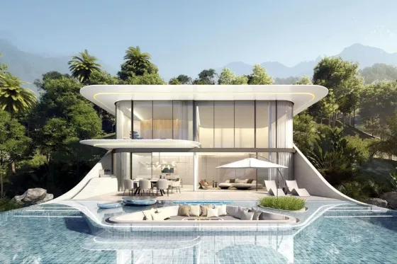 Villa vicino al mare a Kata Thailandia area 514m² 2 piani Kata