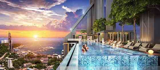 شقة  2 غرف  1+1  على البحر  في باتايا (Pattaya)  تايلاند  29 متر مربع  الطابق 66  - Grand Solaire Pattaya باتايا (Pattaya)