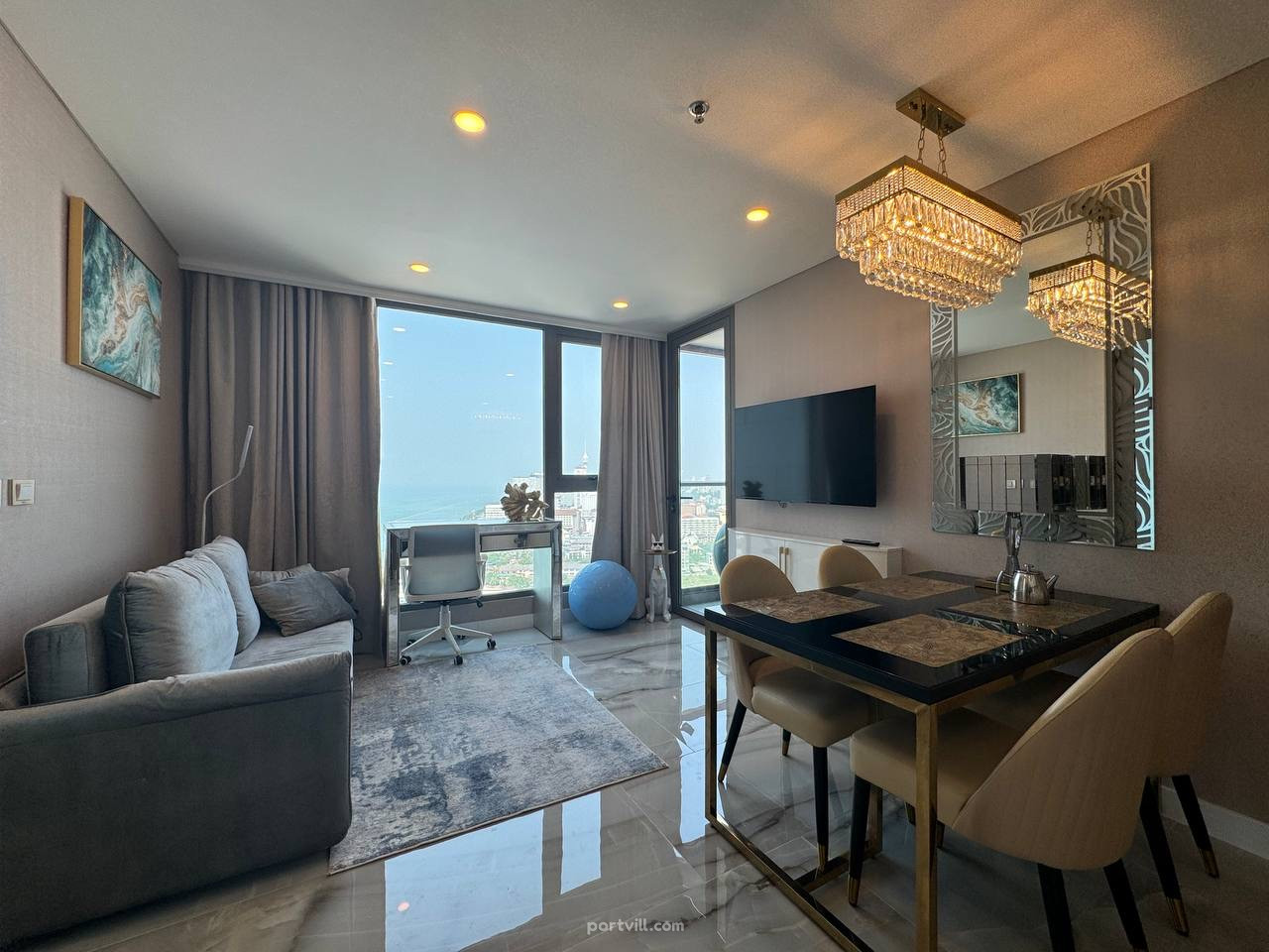 2-Zimmer Wohnung 1+1 am Meer in Jomtien Thailand 79m²  in Copacabana Beach Jomtien Jomtien - foto 7