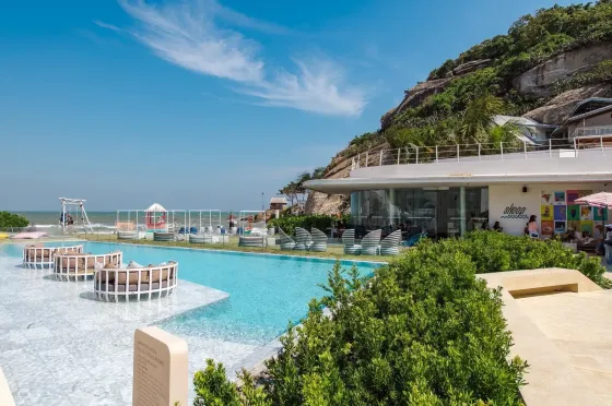 Appartement 3-kamer 2+1 aan zee in Khao Takiab Thailand 64m² 5e verdieping in  Veranda Residence Hua Hin Khao Takiab