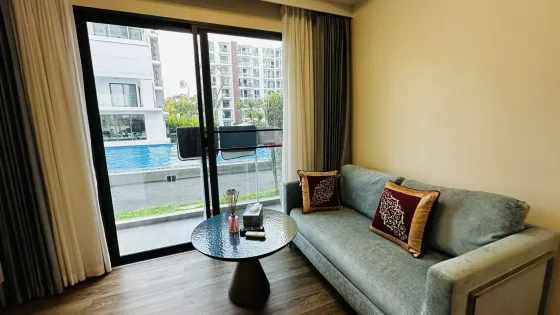 Apartemen 3-kamar untuk dijual 2+1 di San Sai Thailand luas 55m² 1 lantai di The One Chiang Mai  San Sai