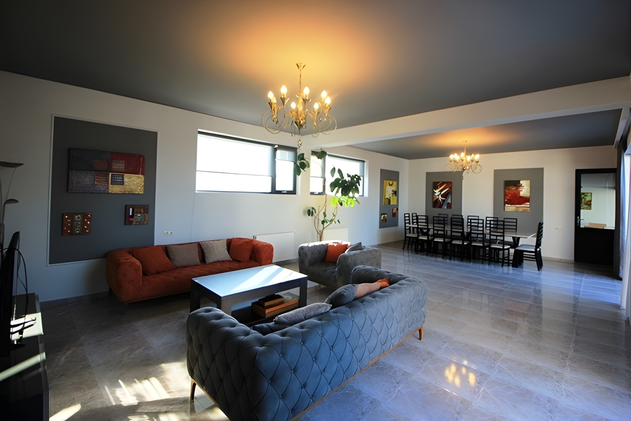 Casa en alquiler en la montaña en Mtskheta 380m² 1 pisos 5 habitaciones Mtskheta - foto 5