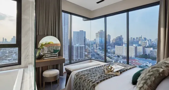 Apartment 4-room for sale 3+1 in Khlong Toei Thailand area 100.6m² 20 floor in Coco Parc Khlong Toei